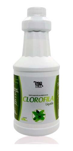 Clorofila Líquida 474 Ml Sabor Menta Protgt