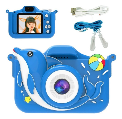 Cámara Digital Dibujos Animados For Niños X2, Cámara