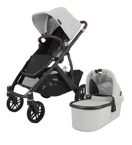 Cochecito De Paseo Uppababy Vista V2 Anthony Chasis Negro