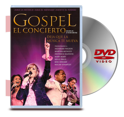 Dvd Gospel El Concierto (oferta)