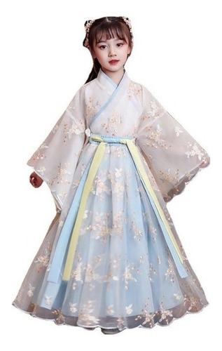 Vestido Antiguo De Estilo Chino De Hadas Hanfu For Niñas