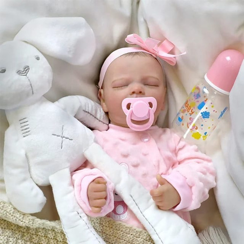 Bebé Resborn Recién Nacida Realista De Silicona.