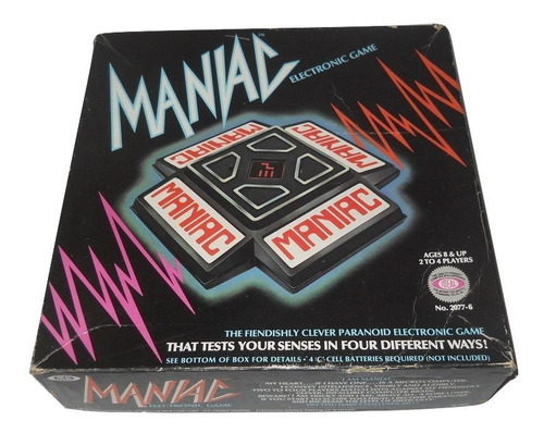 Maniac Electronic Game Juego Electronico Ideal 1979 En Caja (Usado)