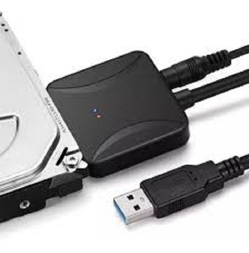 Imagen 2 de 2 de Adaptador Sata Usb 3.0 Para Disco Duro 2.5 Y 3.5 Completo