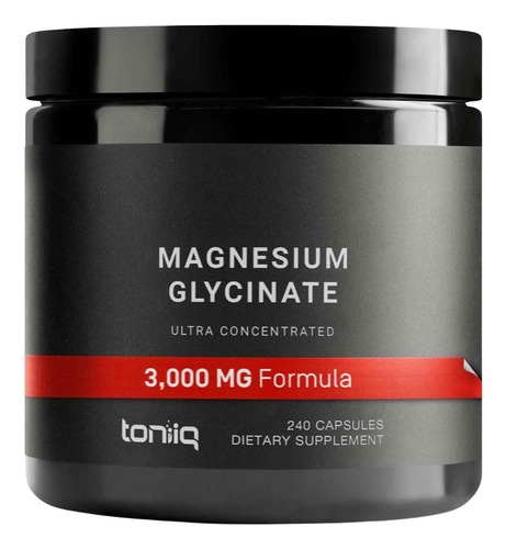 Glicinato De Magnesio Toniiq - Unidad a $1000
