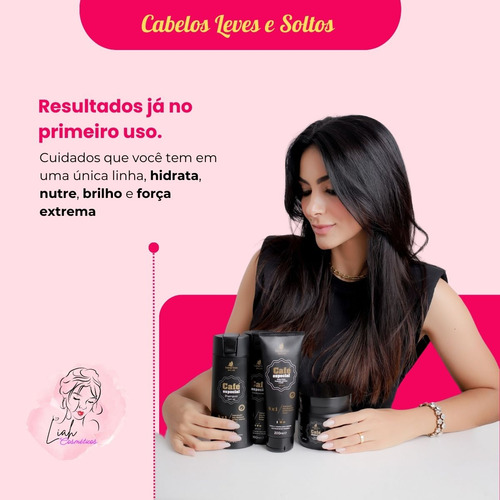 Shampoo Cafe Especial 300 Ml Barrominas Antienvelhecimento