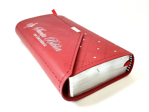 Imagen 2 de 6 de Biblia Roja Tipo Agenda Estuche Reina Valera 1960