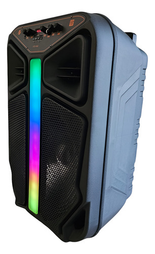 Bafle Grande Amplificado De 15 Pulgadas Bluetooth, Usb (50w) Color Negro