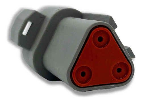 Conector Deutsch Três Vias Macho E Fêmea Dt06-3s Dt04-3p 3p