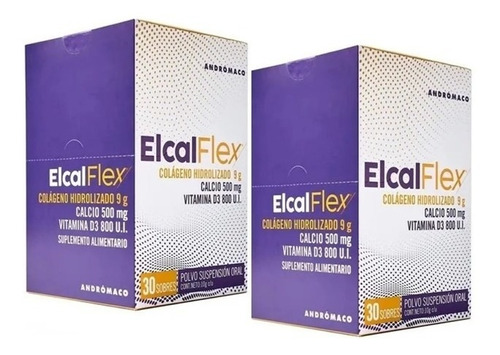 Elcaflex - 30 Sobres 10 G - Pack 2 Unidades