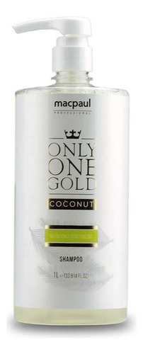 Shampoo Hidratante Only One Gold Coconut Macpaul - 1000ml