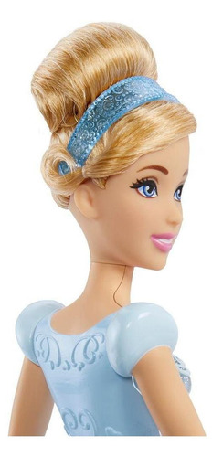 Muñeca con falda brillante de la princesa Cenicienta de Disney, Mattel