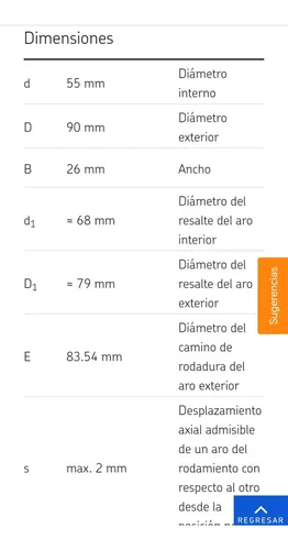 Rodamiento Ncf 3011 Cv Skf