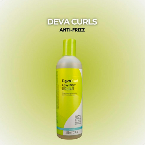 Devacurl Low-poo Original Shampoo Com Pouca Espuma 355ml