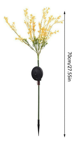 Lámpara Led J Con Forma De Flor De Colza, 2 Unidades, Para J