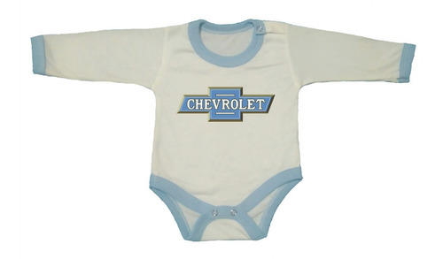 Bodys Para Bebés Chevrolet  Celeste