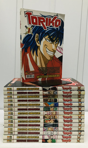 Coleção De Mangás - Toriko - Vols: 1 - 2 - 3 - 4 - 5 - 6 - 7 - 8 - 9 - 10 - 11 - 12 - 13 - 14 - 15 (Usado)