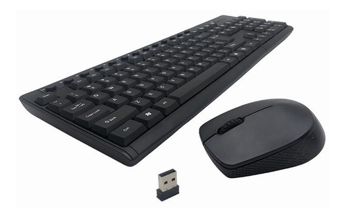 Combo De Teclado Y Mouse Inalámbricos Usb, España Con Ñ