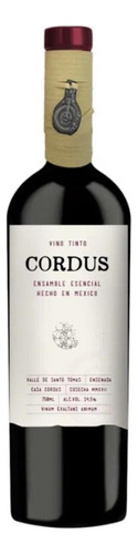 Pack De 6 Vino Tinto Cordus Ensamble Esenc Tempranillo 750 M