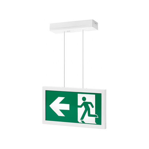 Imagen 2 de 5 de Cartel Led Señal Salida Emergencia 2w 916009