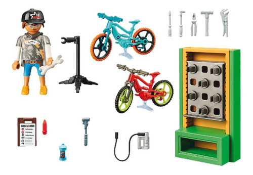 Playmobil 70674 Set De Regalo Taller De Bicicletas