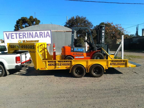 Trailer Carreton Para Auxilio Mecanico Y Traslados