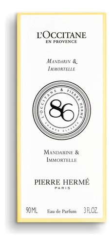 Perfume L'occitane® Pierre Hermé 86 Immortelle Mandarin