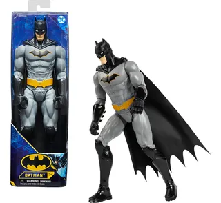 Figura De Acción Batman 30cm Rebirth Juguete Niñas Niños