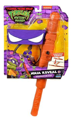 Tartarugas Ninja Roleplay Brinquedo Retrátil Donatello