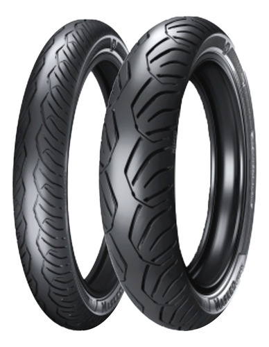 Jogo Pneu Moto Ira Masked Urban 80/100-18 47p + 100/80-18 Tl