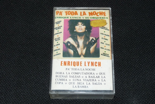 Jch- Enrique Lynch Pa Toda La Noche Salsa Cumbia Cassette