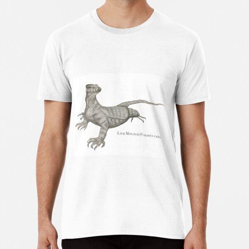 Remera Monitor De Encaje (varanus Varius) Goanna Algodon Pre