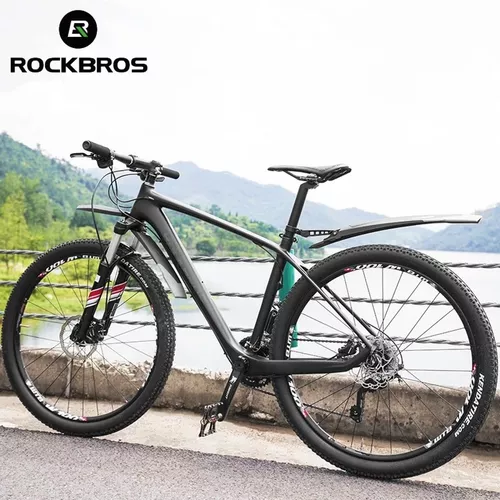 Durante ~ Santuario legación Set Tapabarros Bicicleta Rockbros Goma Flexible Ajustable