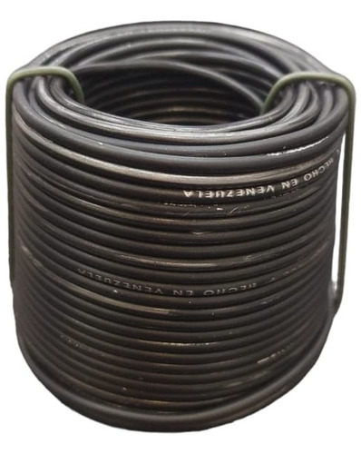 Cable Automotriz N20awg 105 °c 600v/negro 20m Cablesca
