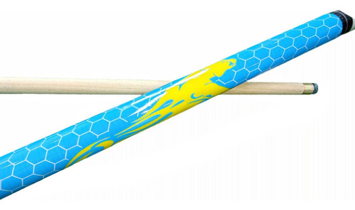 Taco De Billar De Madera Diámetro De La Cabeza 11,5 Mm Azul