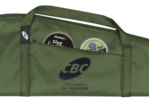 Porta Carabina Para Carabina Com Luneta 1,30mts Verde - Cbc