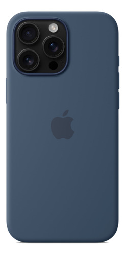 Capa Ovvi Silicone Com Magsafe iPhone 16 Pro Max Azul