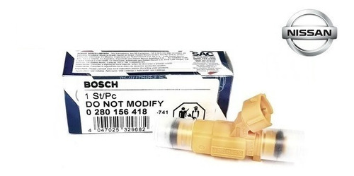 Imagem 6 de 10 de Bico Injetor Bosch Nissan Tiida Livina 1.8 Flex 0280156418