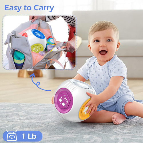 Juguete De Aprendizaje De Cubo Bilingüe Para Niños De 1 Año