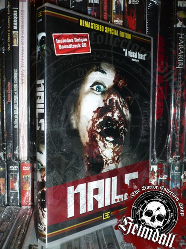 Nails Lim Edit Dvd + Cd Iskanov Nekromantik Guinea Pig Gore