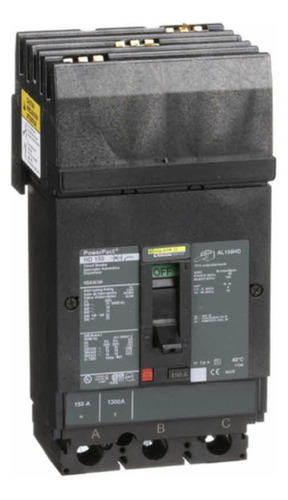 Interruptor Termomagnetico I-line 150a Hda Frame Hda36150 3p