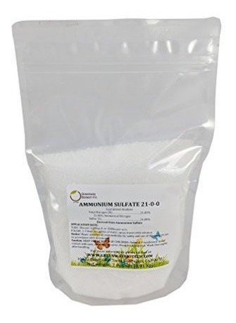 Sulfato De Amonio 21-0-0 Fertilizante Greenway Biotech