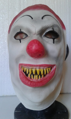 Máscara Latex Payaso Asesino It Terror Halloween Disfráz