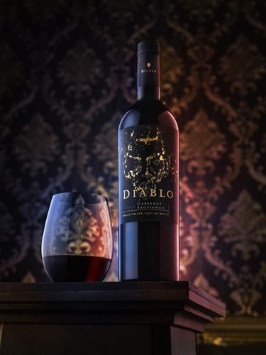 Vino Diablo Black Cabernet Sauvignon 750cc X 2 Unidades.