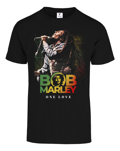 Playeras Bob Marley Full Color - 12 Modelos Disponibles Aquí