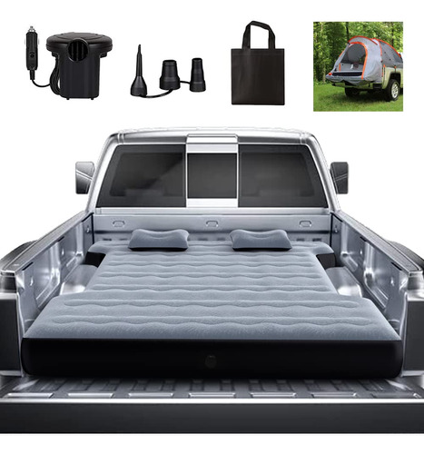 Cama De Aire Para Campamento, Camioneta, Colchon De Aire Con