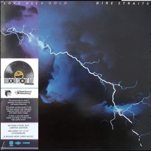 Diré Straits - Love Over Gold - Vinilo Ed Limitada.import