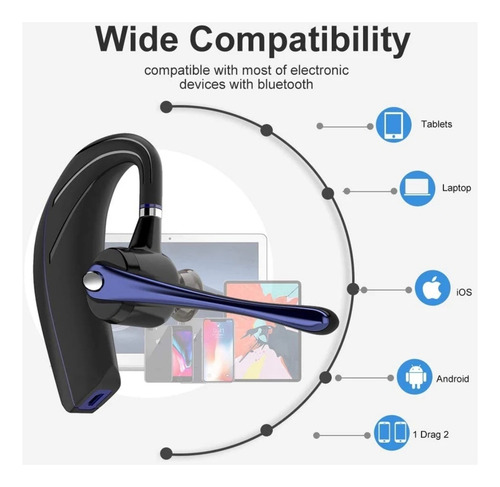 Auricular Manos Libres Bluetooth Ejecutivo Mod. B1