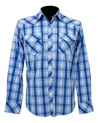 Camisa Hombre Tnt Vaquera Cuadrado Cielo 90054