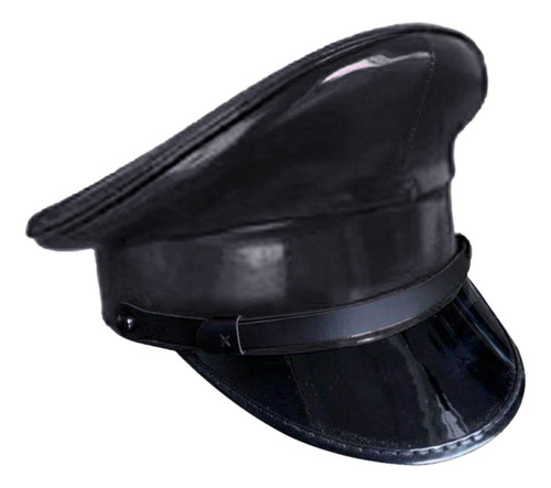 Sombrero De Capitán Props Estilo Alemán Pu Cuero Ejército